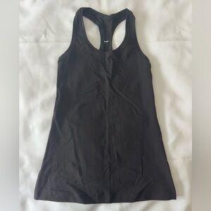 Lululemon Black Racerback Tank Top